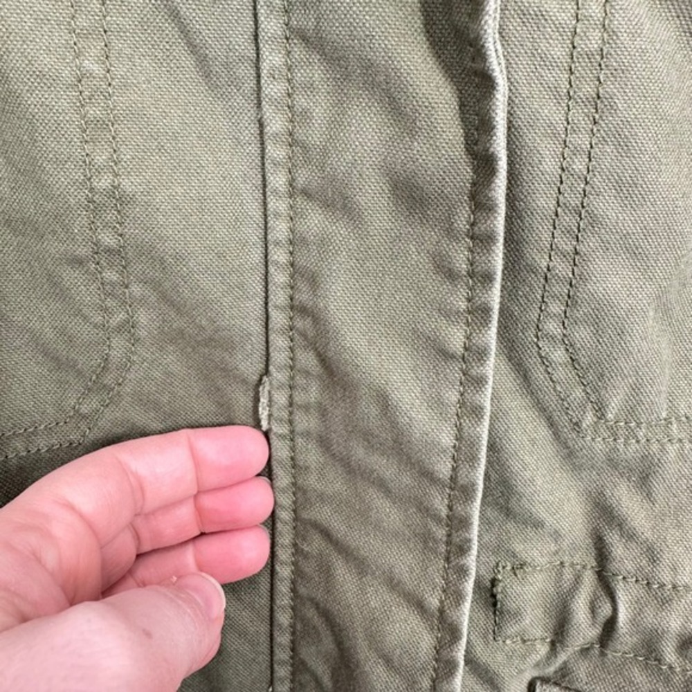 Madewell Olive Green Utility Jacket - Picture 6 of 9